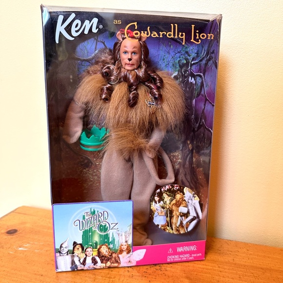 Mattel Toys Vintage 999 Nrfb Barbie Wizard Of Oz Ken As Cowardly